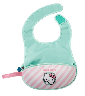 B.Box Śliniak dla niemowlaka w saszetce Hello Kitty Candy Floss