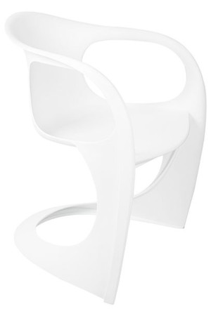 Krzesło MANT białe - polipropylen DESIGN nowoczesne