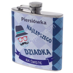 Piersiówka Najlepszy Dziadek na świecie Dzień Dziadka