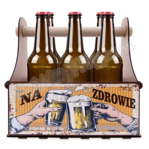 Skrzynka na piwo narzędziopak NA ZDROWIE