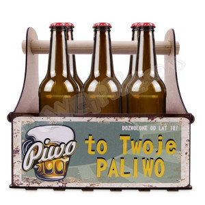 Skrzynka na piwo narzędziopak PIWO TO TWOJE PALIWO