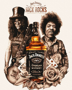 Obraz Malowanie po numerach - Jack Rocks