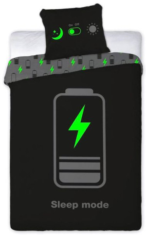 Pościel 160x200 Świecąca W Nocy Gamer Bateria