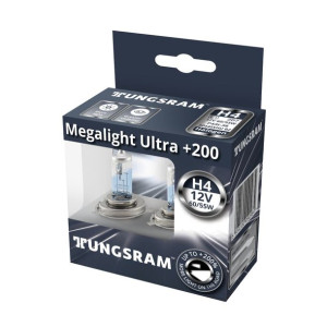 Tungsram H4 MegaLight Plus 200% - 2szt