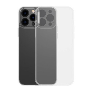 Etui Baseus Frosted Glass Apple iPhone 13 Pro Max (przezroczyste)