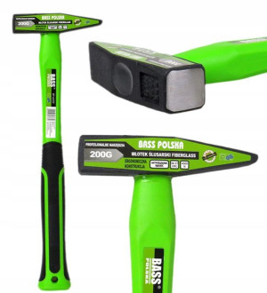 Bass Polska Młotek Ślusarski Fiberglass 200g 280mm
