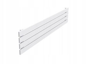 Grzejnik pokojowy poziomy BELLOSLIM 30x120 biały m