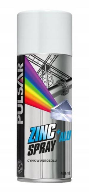 Pulsar Cynk + Aluminium Ocynk W Sprayu 400 Ml