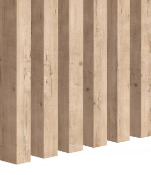 3D LAMELE PREMIUM PANELE ŚCIENNE Dąb naturalny 12s