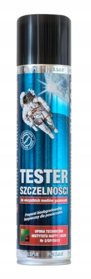 Pulsar Tester Szczelności Gazu Lpg Pianka 300 Ml