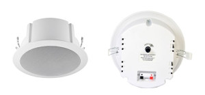 Głośnik sufitowy 16,5 cm Przełącznik 8ohm / 100V