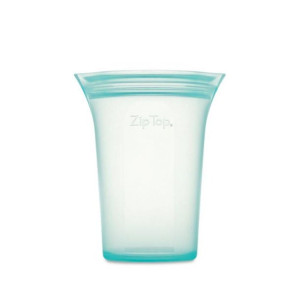 Pojemnik kubek żywność Zip Top Cup Medium - teal