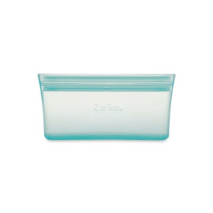 Silikonowa torebka na przekąski Zip Top Snack Bag - teal