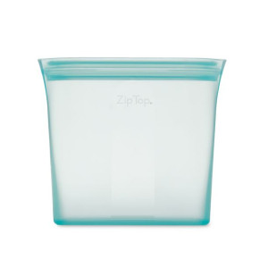 Silikonowa torba na kosmetyki Zip Top Sandwich Bag - teal