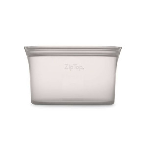 Pojemnik z silikonu na zupę Zip Top Small Dish - grey