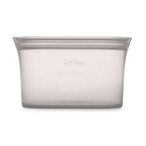 Silikonowy pojemnik kuchenny Zip Top Large Dish 946 ml - grey