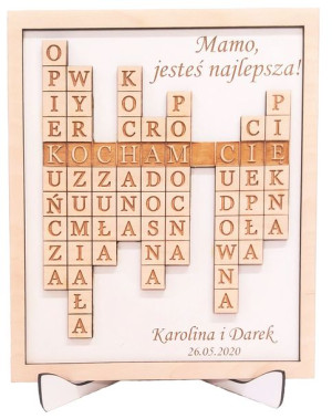 Prezent dla Mamy Dzień Matki Ramka Upominek Grawer Imię