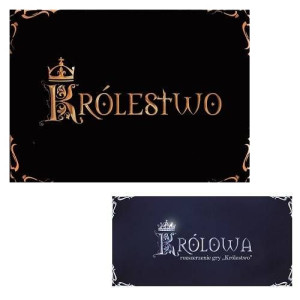 2w1 KRÓLESTWO GRA + DODATEK KRÓLOWA gra planszowa