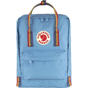 Plecak Fjallraven Kanken - air blue / rainbow pattern