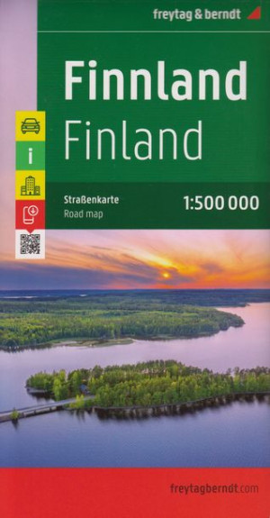 FINLANDIA mapa samochodowa 1:500 000 FB