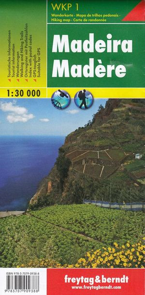 MADERA Portugalia mapa turystyczna FREYTAG BERNDT