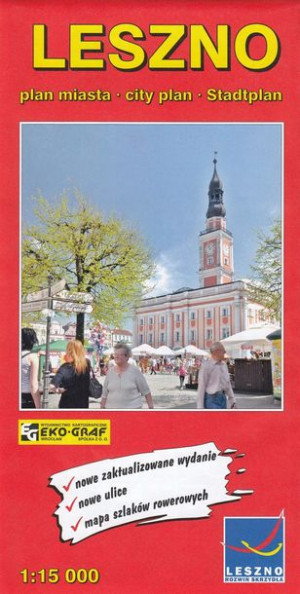 LESZNO mapa 1:15 000 Eko-Graf