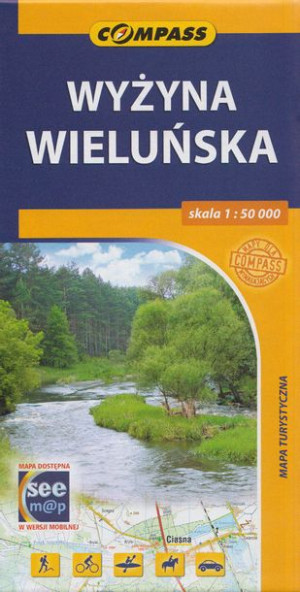 WYŻYNA WIELUŃSKA mapa turystyczna 1:50 000 COMPASS