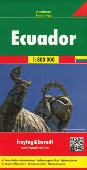 EKWADOR mapa drogowa 1:800 000 FB