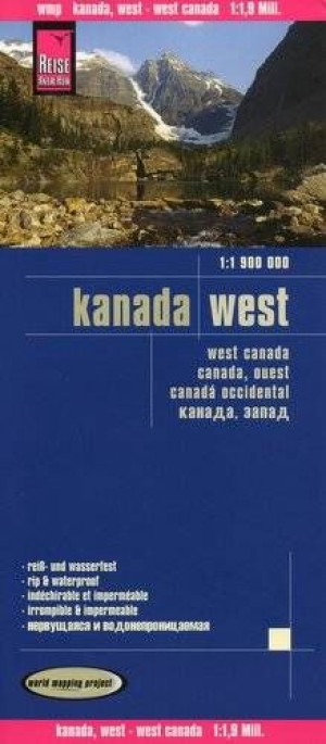 KANDA ZACHODNIA mapa drogowa 1:1 9000 000 RKH