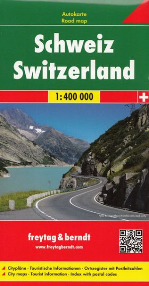 SZWAJCARIA Schweiz mapa drogowa 1:400T FB
