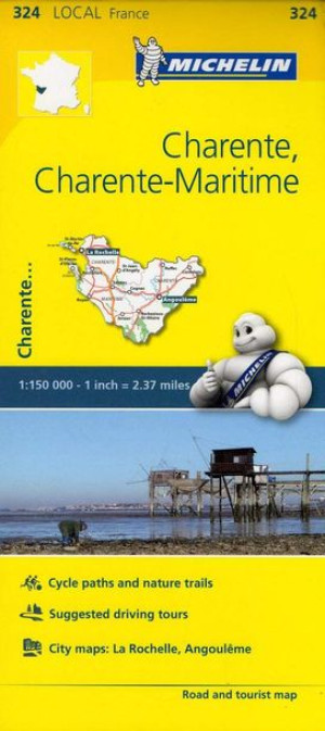 CHARENTE CHARENTE-MARITIME Francja Michelin
