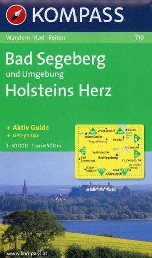 Bad Segeberg Holsteins Herz Mapa Wodoodporna