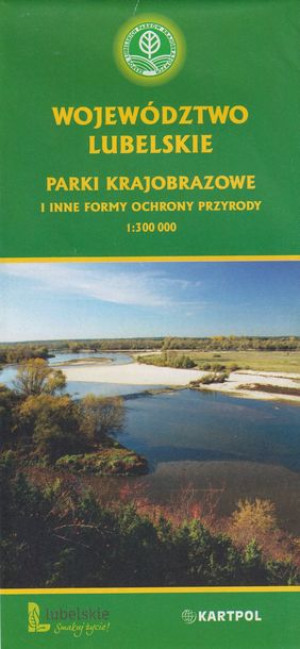 Województwo Lubelskie Mapa 1:300 000 Kartpol
