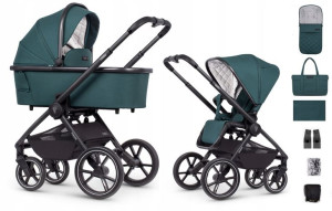 VENICCI TINUM 2.0 wózek + akcesoria Teal Bay