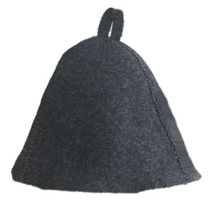 Czapka Filcowa Do Sauny Szara