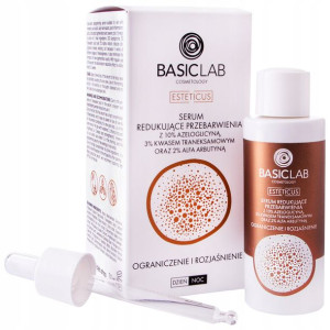 BasicLab Serum redukujące przebarwienia rozjaśnia