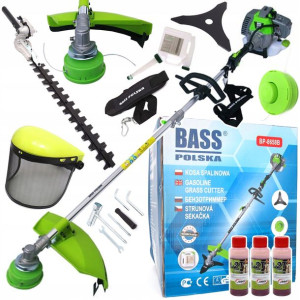 Bass Kosa Spalinowa + Nożyce Żywopłotu+ 3x Olej