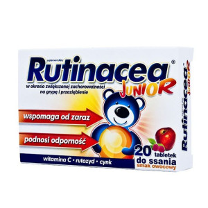 Rutinacea Junior 20 Tabletek Do Ssania