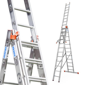 Drabina aluminiowa 3x10 KRAUSE MONTO PROFESSIONAL 129680
