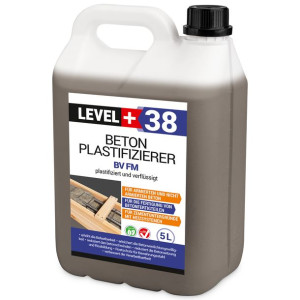 Plastyfikator do Betonu 5L Domieszka do Betonu Level+38