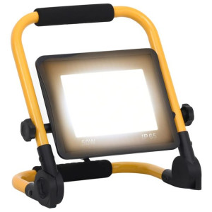 Reflektor LED z uchwytem, 50 W, ciepłe białe światło