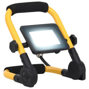Reflektor LED z uchwytem, 20 W, zimne białe światło
