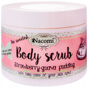 Nacomi Peeling truskawkowy z olejkiem arganowym