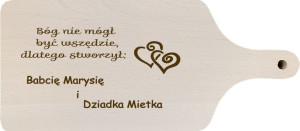 Prezent Na Dzień Babci I Dziadka Deska Do Krojenia Z Grawerem