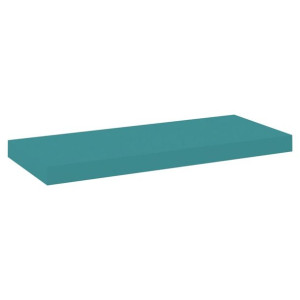 Półka ścienna, niebieska, 60 x 23,5 x 3,8 cm, MDF