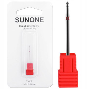 SunOne Frez Diamentowy kulka delikatny czerwony