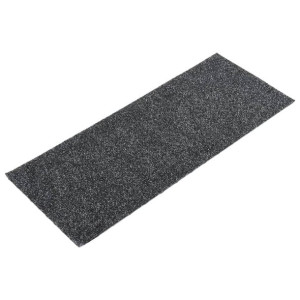 Samoprzylepne nakładki na schody, 15 szt., 60x25 cm, szare