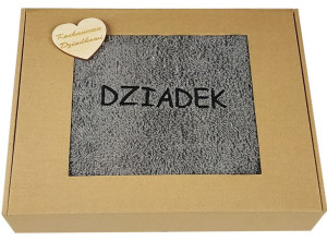 Prezent Na Dzień Babci I Dziadka Ręcznik Z Haftem