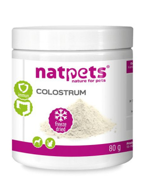 Colostrum 80 g dla psa, kota NatPets