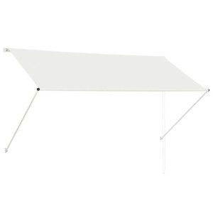 Markiza zwijana, 250 x 150 cm, kremowa